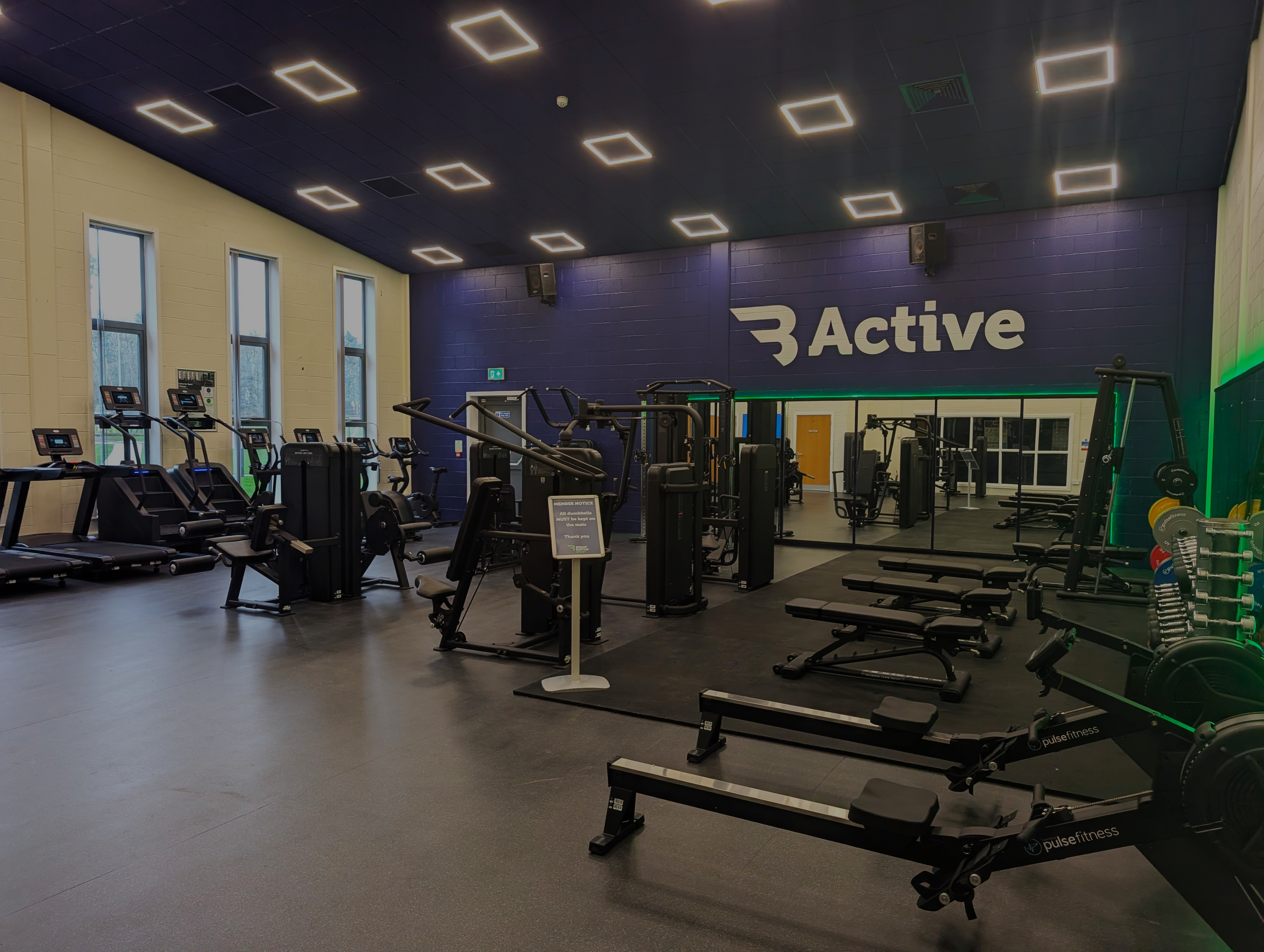 New Active gym space at Bishop Burton College
