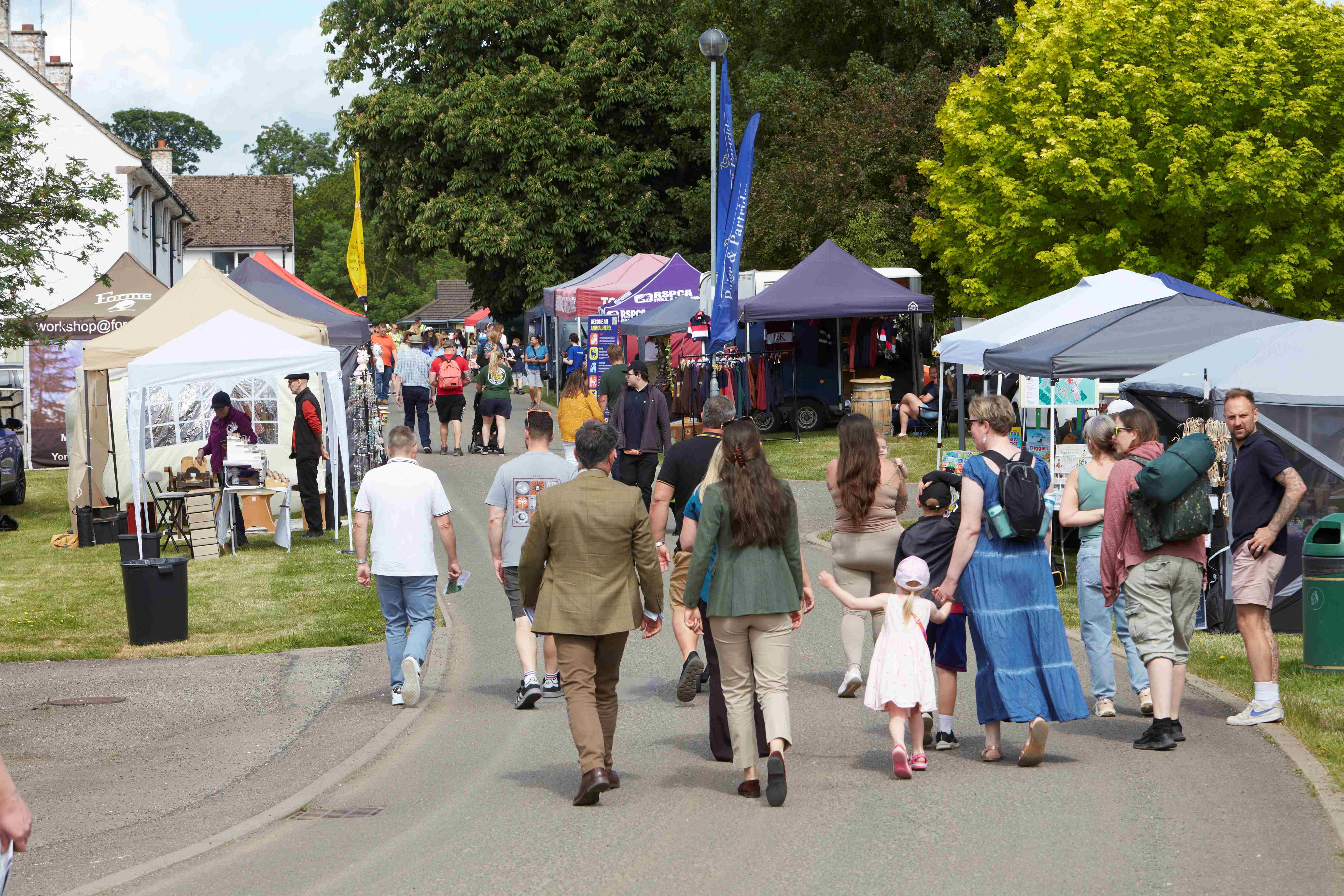 Spring Live featured dozens of trade stands and a farmers market