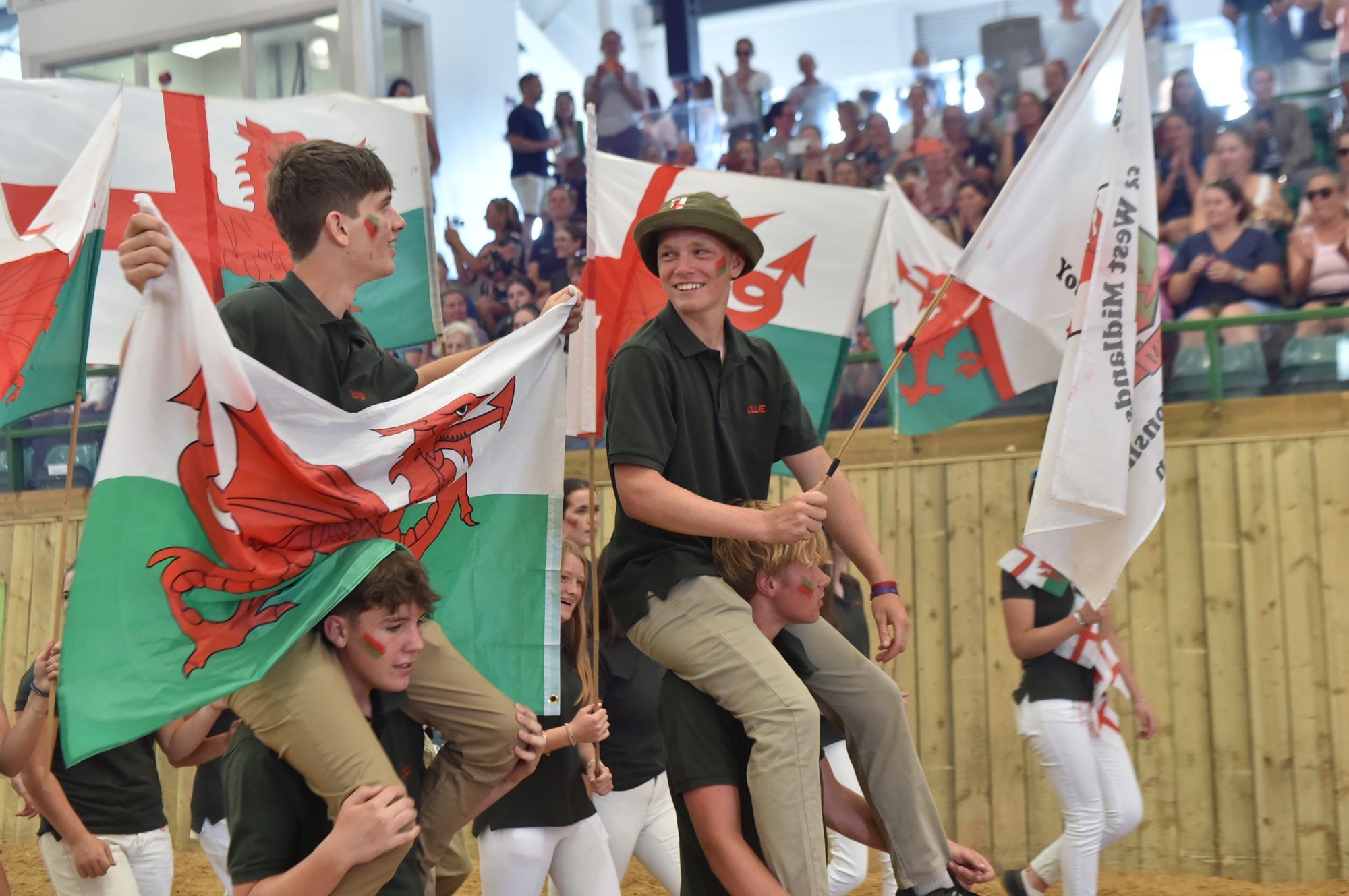 Welsh young people at Festival of Youth