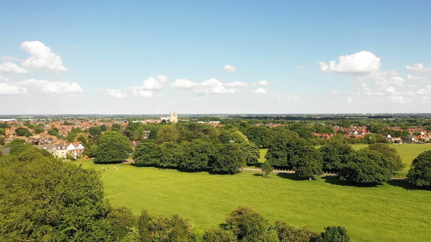 Beverley aerial view