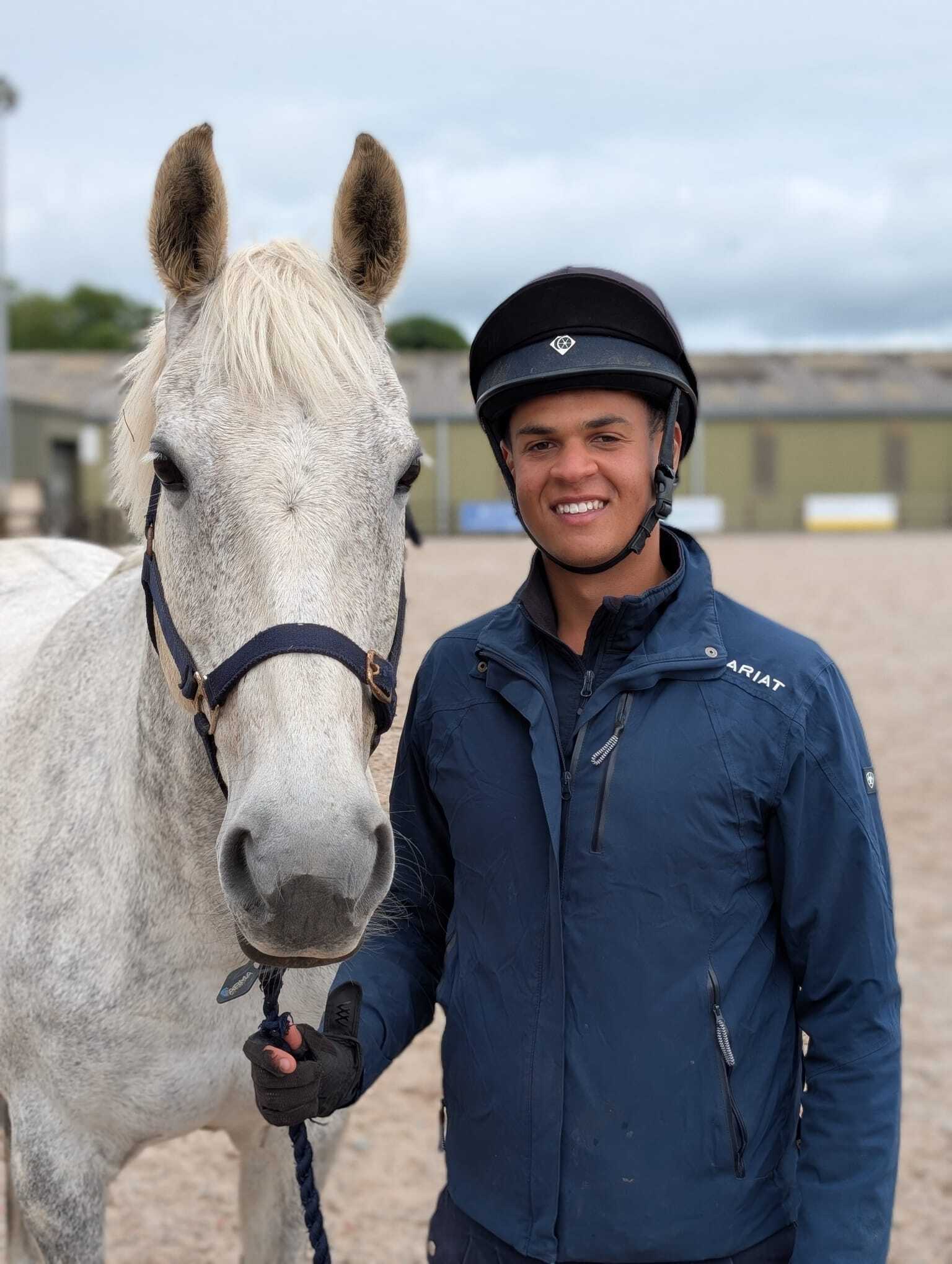Bishop Burton College Equine Tutor and horse