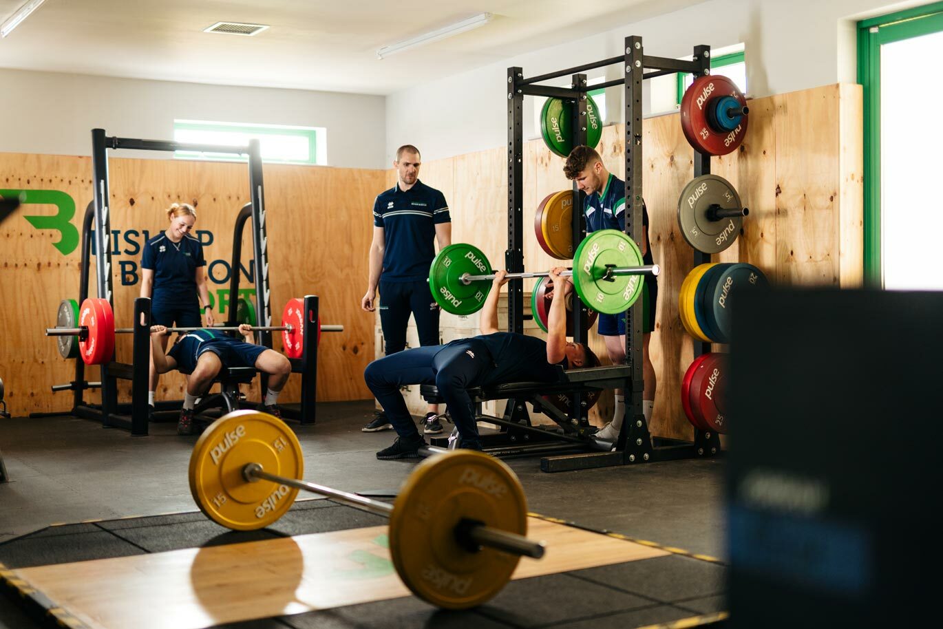 Bishop Burton strength and conditioning suite