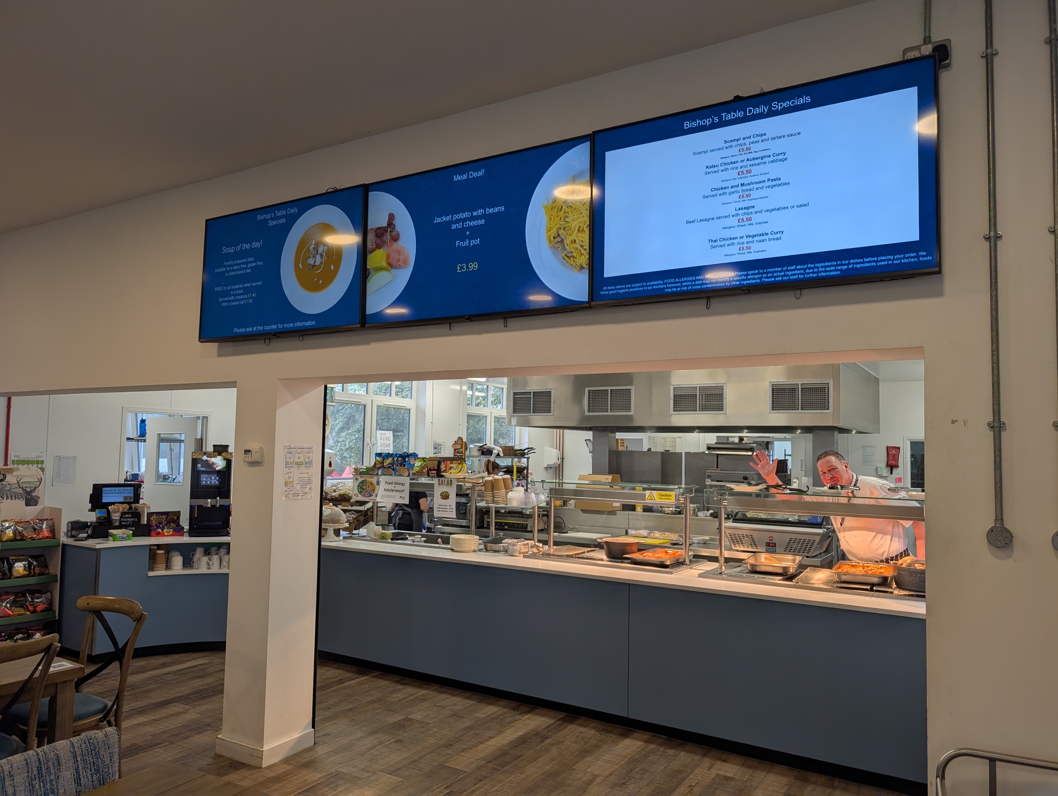 Bishops Table at Bishop Burton College 2