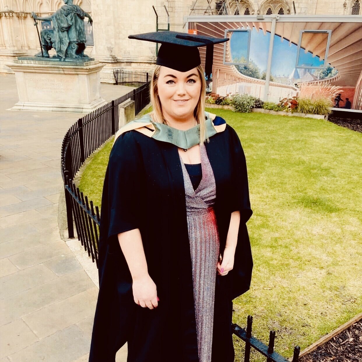 Chloe Atkins graduation image