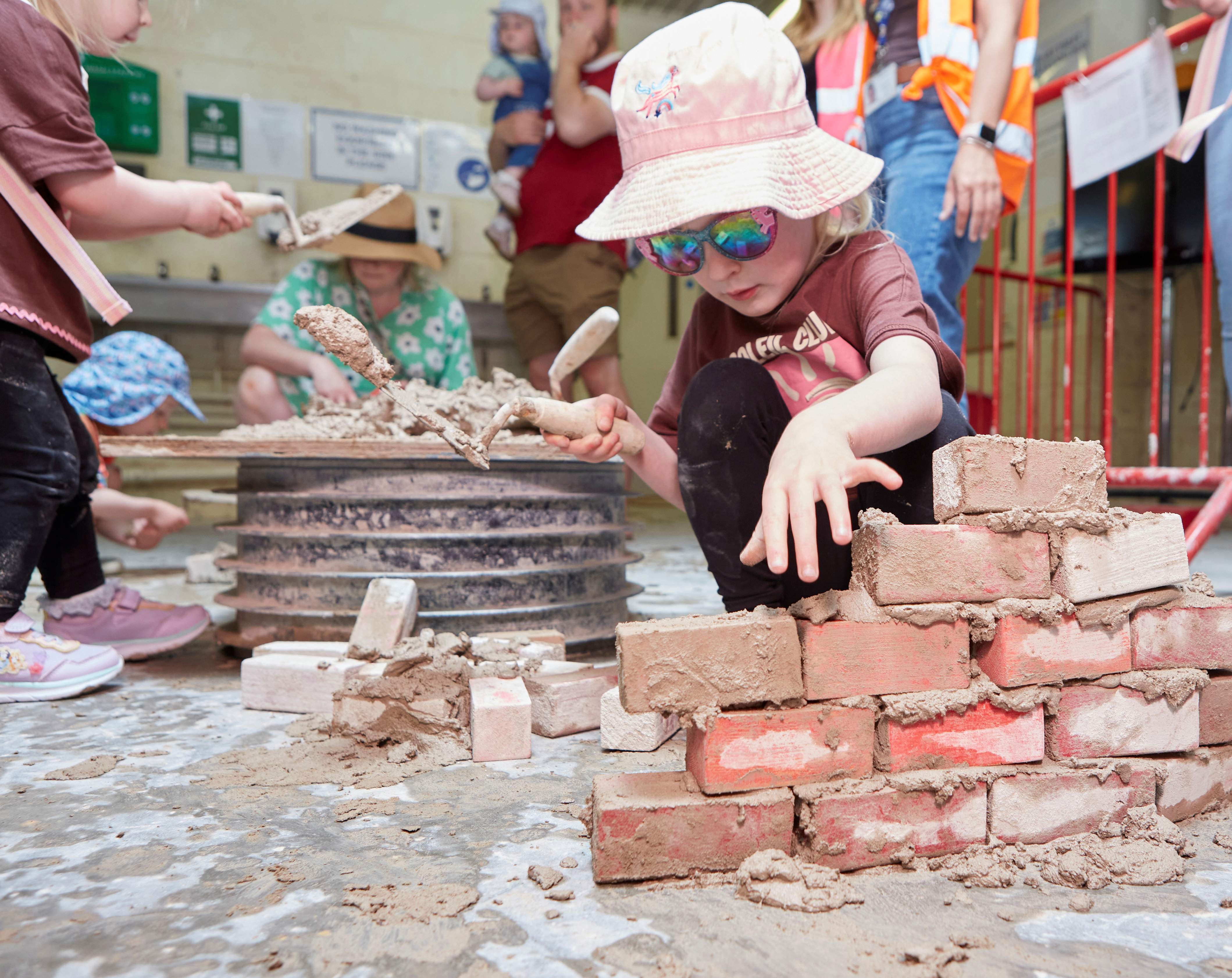 Construction workshops at Bishop Burton Colleges Spring Live