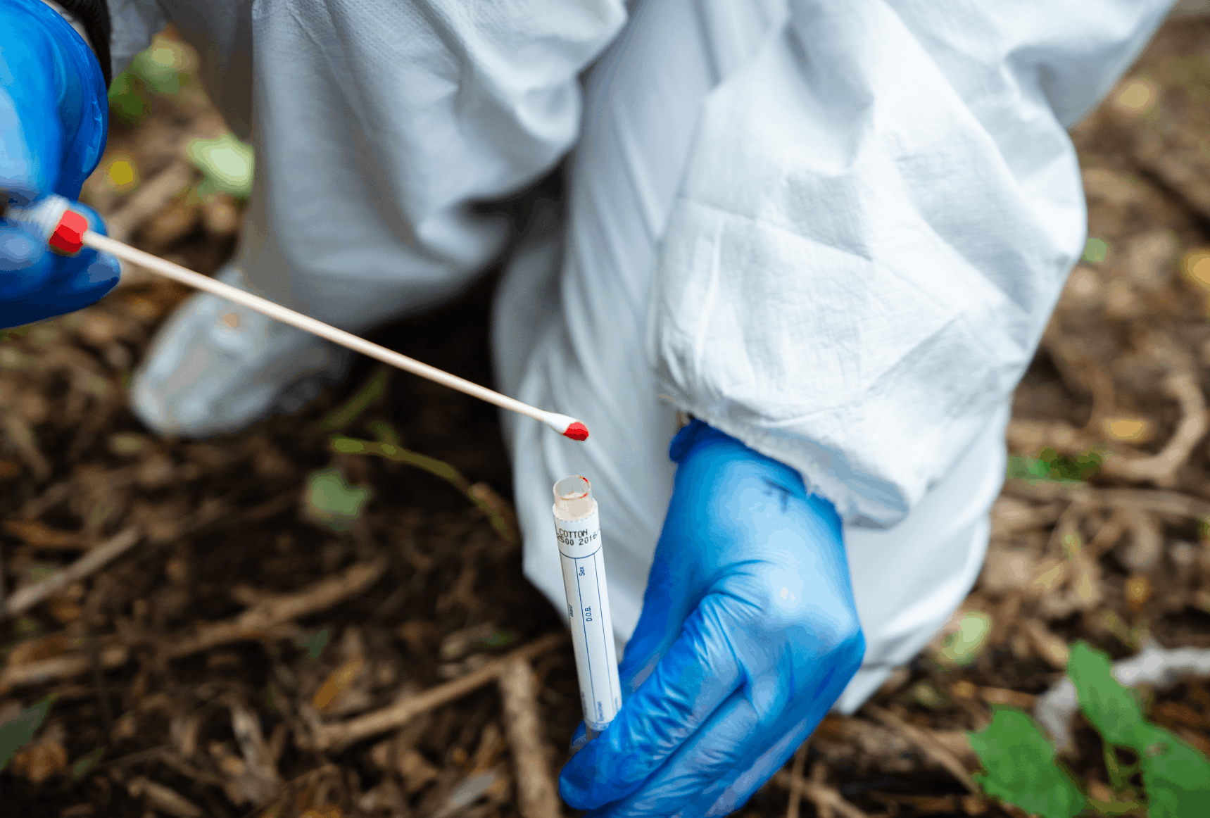 Forensics student at University Centre Bishop Burton College