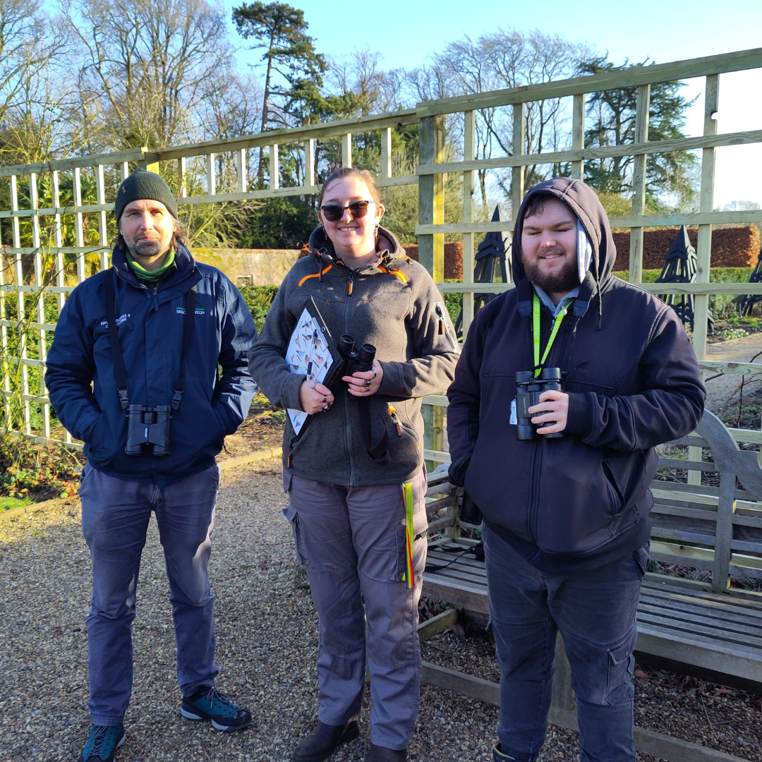 Foundation Students Tracking Nature