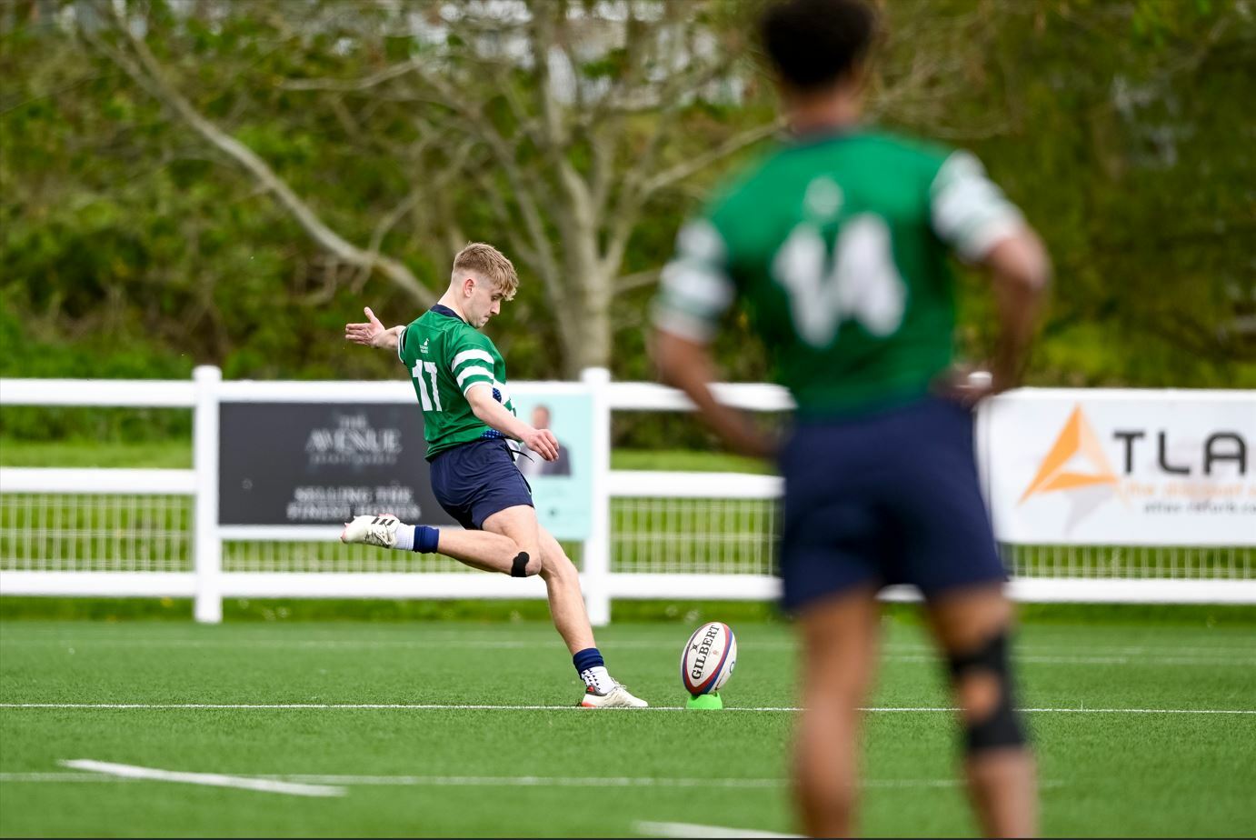 Full back Dan mathew