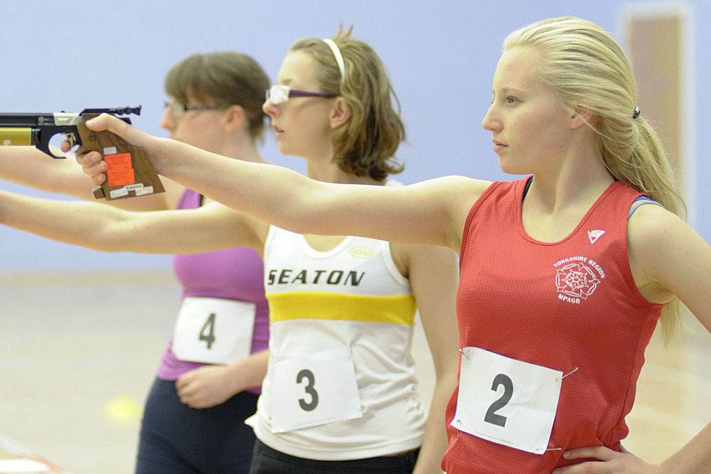 Modern penathlon academy shooting