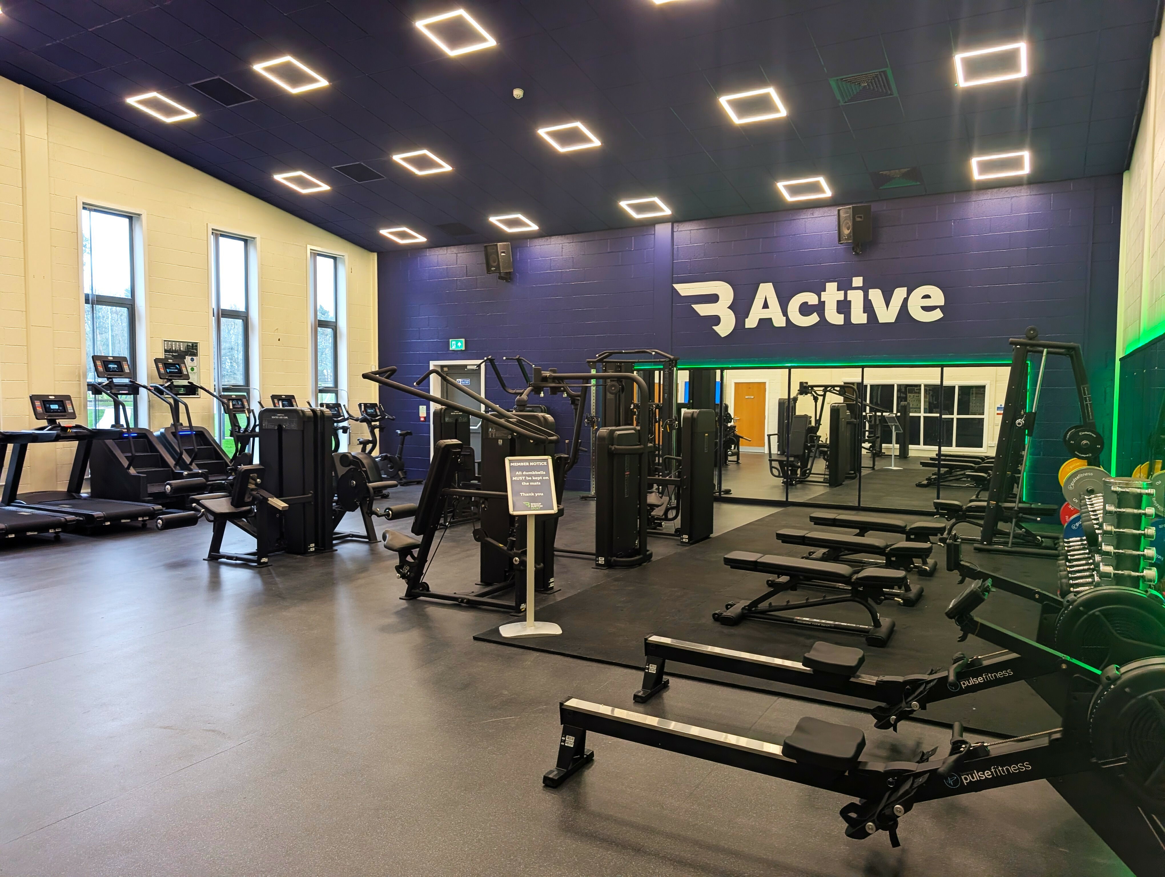 New Active gym at Bishop Burton College