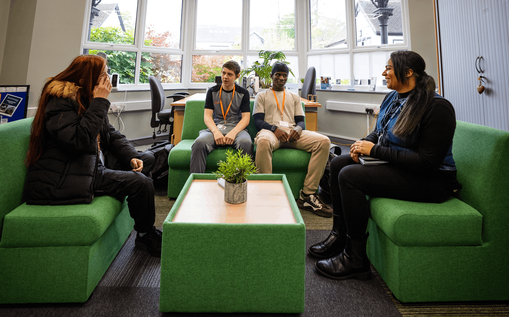 Student support at Bishop Burton College