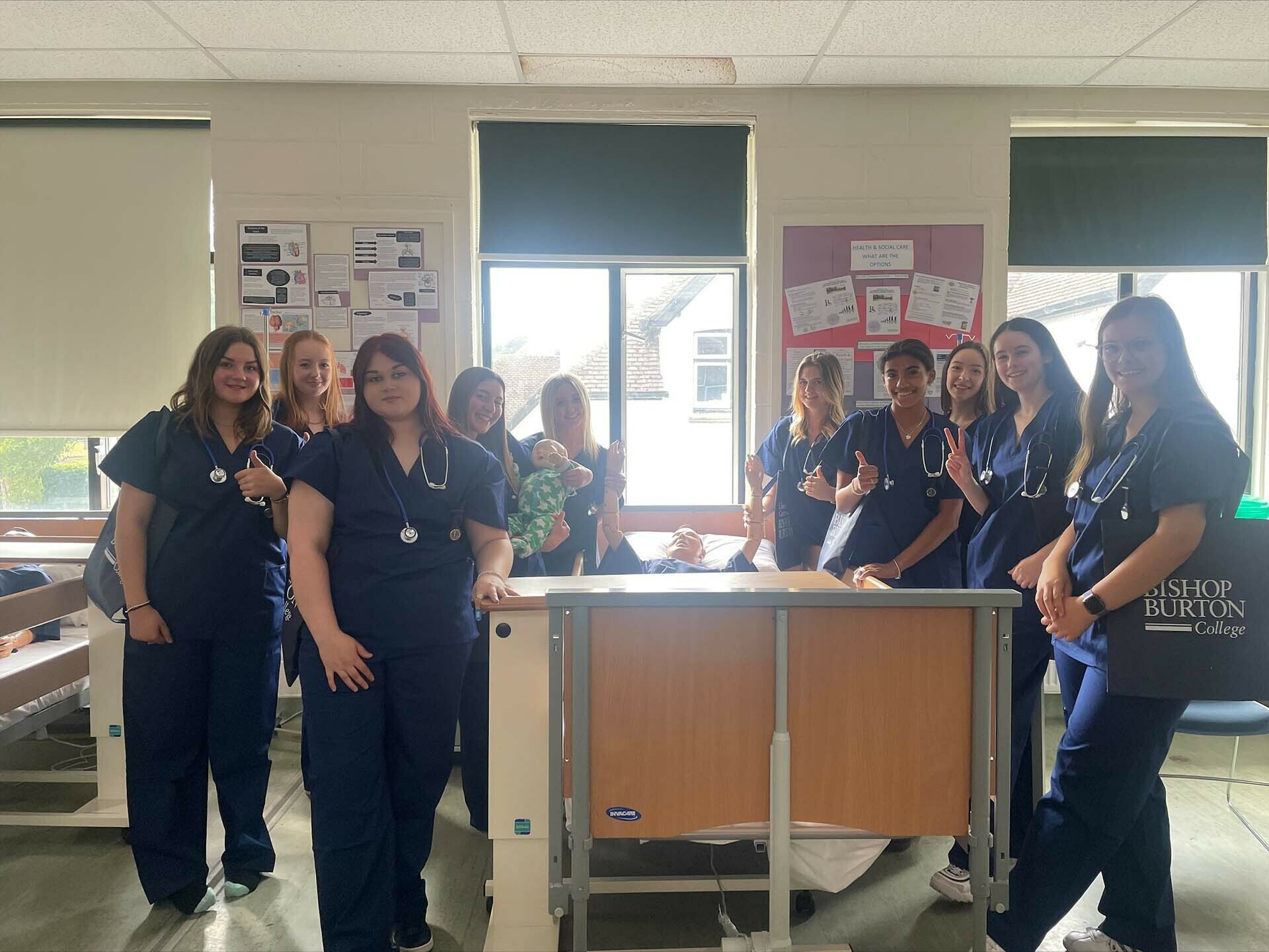 T level success for health students Health students