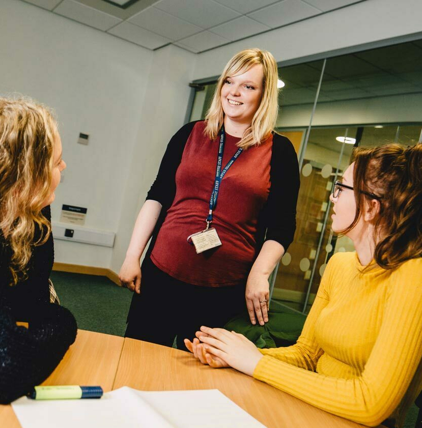 Teacher Training Students at Bishop Burton College