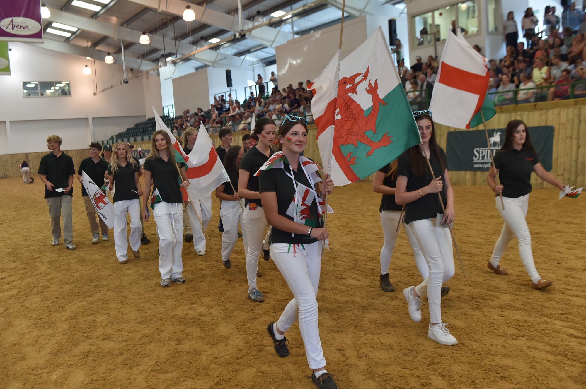 Welsh competitors at Festival of Youth