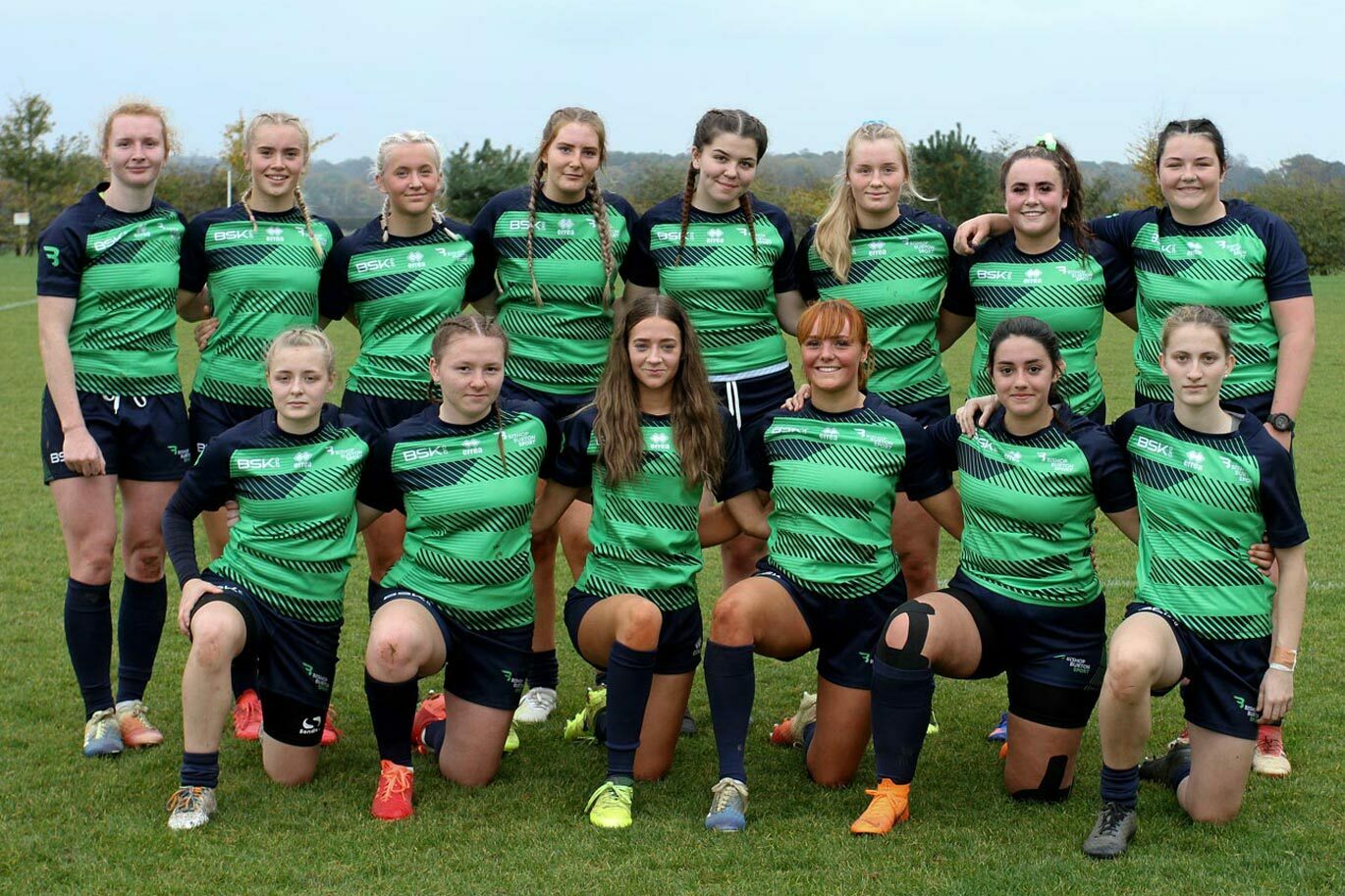 Womens rugby academy team