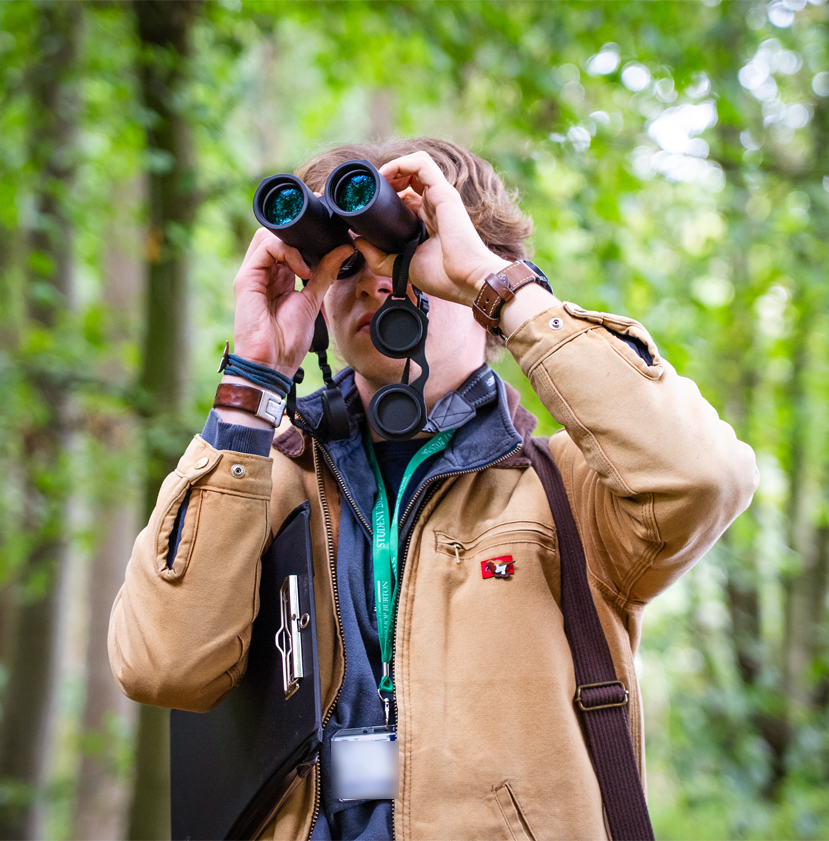 Conservation student at bishop burton college